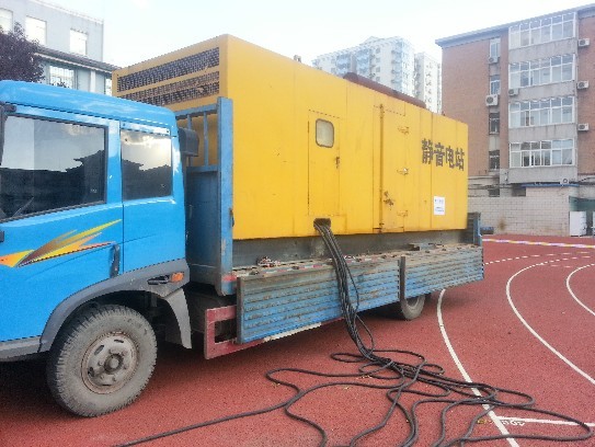 发电车租赁现场实例